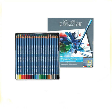 Cretacolor Marino Watercolor Pencils Pack Of 24 The Stationers